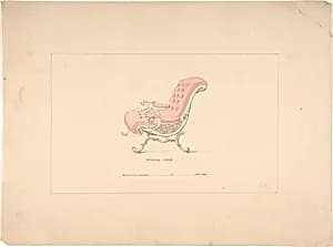 Design for Spanish Chair by Robert William Hume