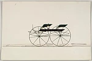 Design for Two-Seat Wagon by Brewster & Co.