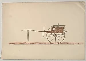 Design for Village Cart by Unknown Artist