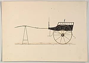Design for Village Cart by Unknown Artist