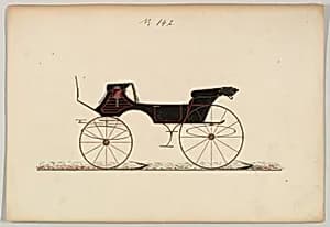Design for Vis-à-vis, no. 142 by Brewster & Co.