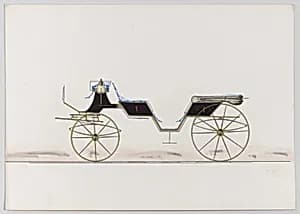 Design for Vis-à-vis (unnumbered) by Brewster & Co.