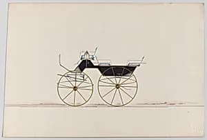 Design for Vis-à-vis (unnumbered) by Brewster & Co.