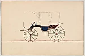 Design for Vis-à-vis (unnumbered) by Brewster & Co.