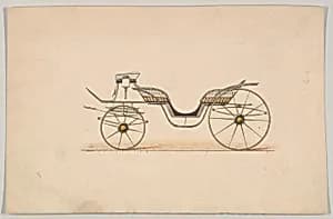 Design for Vis-à-vis (unnumbered) by Unknown Artist