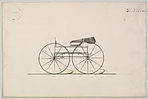 Design for Wagon, no. 1097a by Brewster & Co.