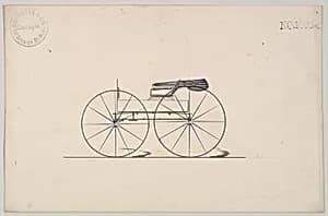 Design for Wagon, no. 1098a by Brewster & Co.