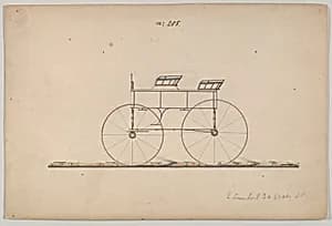 Design for Wagon, no. 208 by Brewster & Co.