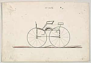 Design for Wagon, no. 602 by Brewster & Co.
