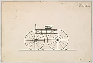 Design for Wagon, no. 715a by Brewster & Co.
