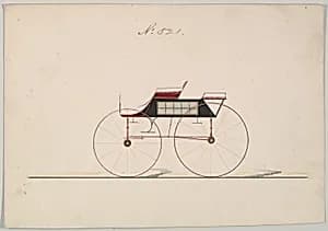 Design for Wagon, no. 821 by Brewster & Co.