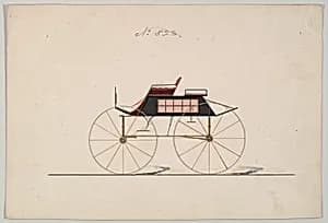 Design for Wagon, no. 823 by Brewster & Co.