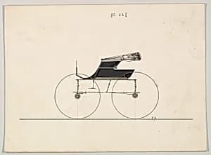 Design for Wagon, no. 827 by Brewster & Co.
