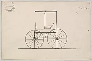 Design for Wagon, no. 887a by Brewster & Co.