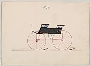 Design for Wagon, no. 909 by Brewster & Co.