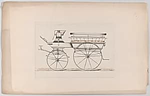 Design for Wagonette (unnumbered) by Brewster & Co.