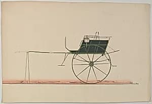 Design for Whitechapel Cart by Unknown Artist