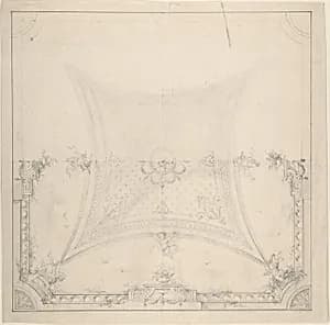 Designs for Ceiling by Charles Monblond