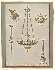 Designs for Metalwork by Anonymous, Italian, 19th century
