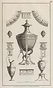 [Designs for Various Ornaments] by Michelangelo Pergolesi|Francesco Bartolozzi|Giovanni Battista Cipriani