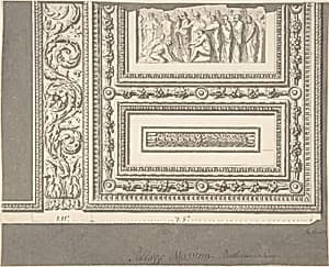 Detail of Ceiling, Palazzo Massimi by Sir William Chambers