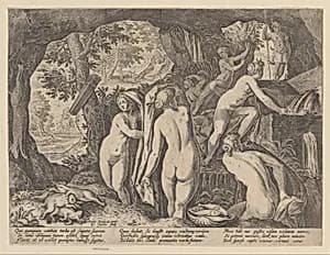 Diana Surprised by Actaeon