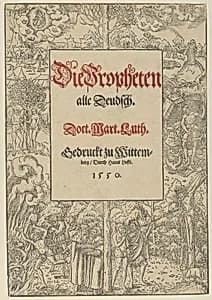 Die Propheten alle Deudsch
