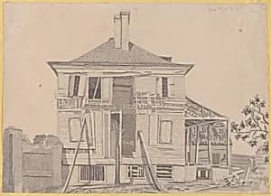 Dilapidated House by Anonymous, American, 19th century