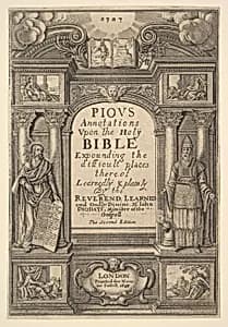 Diodati. Pious Annotations by Wenceslaus Hollar|Nicholas Fussell|Giovanni Diodati