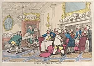 Disappointed Epicures by Thomas Tegg|Thomas Rowlandson