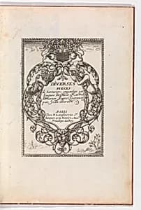 Diverses Pieces de Serruriers