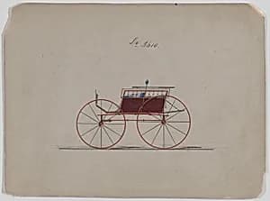 Dos-a-dos Phaeton # 3610 by Brewster & Co.