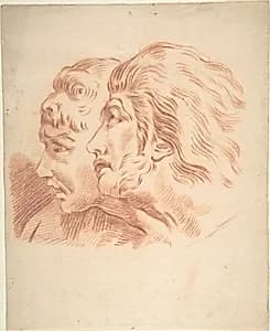 Drawing for "La Colonne Trajane" by François Boucher
