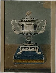 Drawing of Clinton Vase