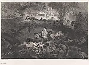 Dreams of Hunting by Bertauts, P. Cadet, Paris|Célestin Nanteuil