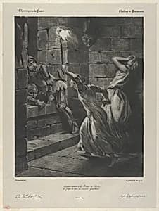 Duguesclin's Sister by Eugène Delacroix
