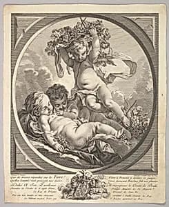 Earth by Jean Daullé|François Boucher