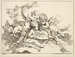 Earth by Louis Félix de La Rue|François Boucher