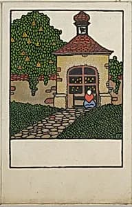 Easter Card by Wiener Werkstätte|Otto Friedr. Carl Lendecke