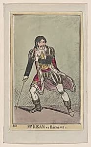 Edmund Kean as Richard III by George Cruikshank|Edmund Kean|William Shakespeare