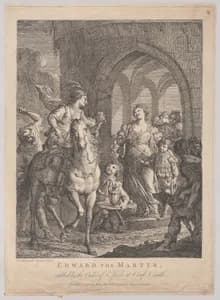 Edward the Martyr by Edward the Martyr, King of England|Andrea Casali|John Boydell