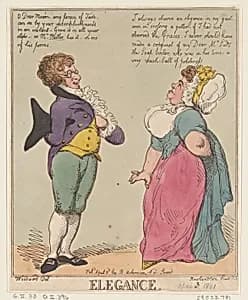 Elegance by Thomas Rowlandson