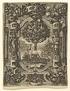 Emblem of Lucrezia Gonzaga by Giorgio Ghisi|Lucrezia Gonzaga