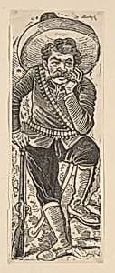 Emiliano Zapata by José Guadalupe Posada|Jean Charlot