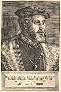 Emperor Charles V by Barthel Beham
