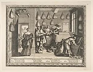 Employment Bureau by Abraham Bosse|Jean I Leblond