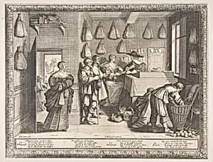 Employment Bureau by Abraham Bosse|Jean I Leblond