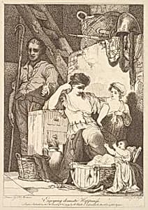 Enjoying Domestic Happiness by Robert Blyth|John Hamilton Mortimer
