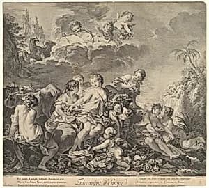 Enlevement d'Europe (Abduction of Europa) by Pierre Alexandre Aveline|François Boucher
