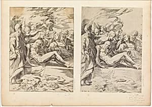 Entombment by Anonymous, Italian, 16th to 17th century|Parmigianino (Girolamo Francesco Maria Mazzola)
